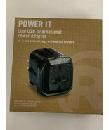Dual USB International Travel Adapter 2730886 - £11.87 GBP