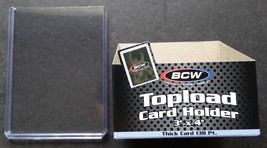 (1 Loose Holders) BCW 138pt Thick Card Top Loader Card Holder - £0.77 GBP