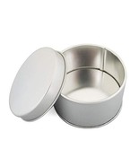 Fujiyuan 2 Pcs Round 36mm Tinplate Iron Tin Storage Case Container Boxes... - $8.56 CAD