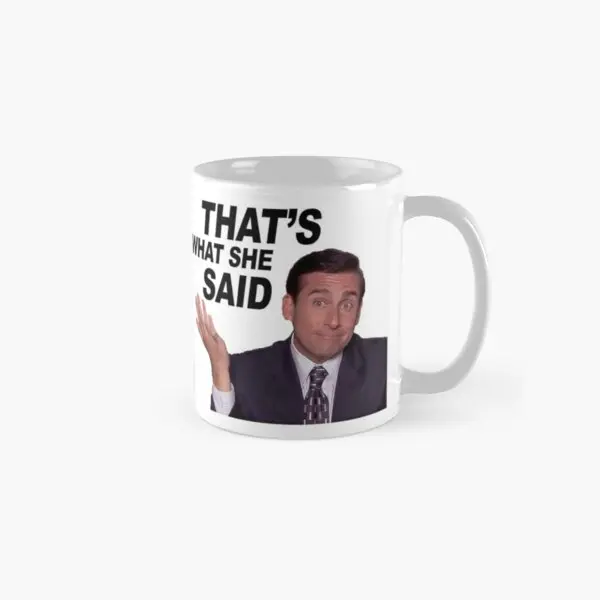 That Is What She Said Michael Mug Tea Drinkware Gifts Cup - $19.99