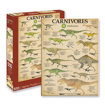 Aquarius Smithsonian Dinosaurs Puzzle (500pcs) - Carnivore - £34.92 GBP