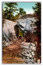 Ad Arco Rock El Portal Strada Yosemite Valley California Ca Unp DB Cartolina Y18 - £5.35 GBP