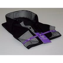 Men Shirt J.Valintin Turkey Usa Egyptian Cotton Axxess Style 6001 black image 9