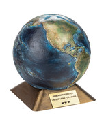 Earth Globe artistic urn Unique urn for ashes for travelers Planet urn W... - $394.01+
