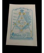 THE BIBLE &amp; KING SOLOMON&#39;S TEMPLE IN MASONRY 1968 (INSERT BOOKLET ONLY) ... - $539.46 MXN
