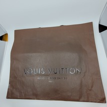 Louis Vuitton Authentic Paper Gift Shopping Bag Large Size 19 x16 X 9”. - £12.50 GBP