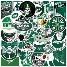 50 New York Jets Stickers Set NFL Football Decal Pack NYC Hydro Free Shipping! - $9.99
