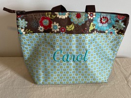 Thirty-One 31 Insulated Thermal Tote -Carol Lunch Bag free spirit spring floral - £10.99 GBP