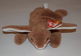 Retired Beanie Babies EARS the Rabbit #4018 &#39;95 tag error PVC pellets - $110.53 MXN