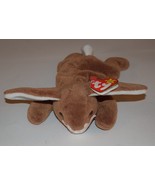 Retired Beanie Babies EARS the Rabbit #4018 &#39;95 tag error PVC pellets - $110.53 MXN