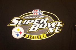 Pittsburgh Steelers Super Bowl Xl Nfl Football T-Shirt Medium - £13.25 GBP