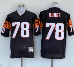 Men&#39;s Anthony Munoz #78 Stitched Jersey Black - €38,31 EUR+