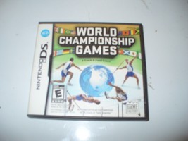 World Championship Games: A Track &amp; Field Event (Nintendo DS, 2009)  Case &amp; Book - £3.01 GBP