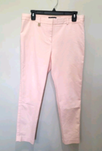 Karl Lagerfeld Women&#39;s Pants Size 10 33 X 27 Pink Solid Chino Cotton Blend  - $414.99 MXN