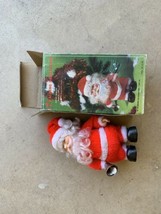 Vintage Walking Santa Claus Musical Toy w/Box - £30.23 GBP
