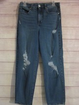 Style &amp; Co Juniors Women&#39;s Size 5 Straight Leg Jeans Distressed - $10.99