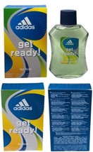 Adidas Men&#39;s Get Ready For Him After Shave Lotion 100 ml / 3.4 Oz New In... - $7.50