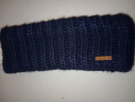 Nautica Womens Navy Blue Knit Headband - £12.50 GBP