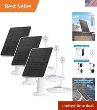 Durable Solar Charger for Arlo Ultra/Pro Series - 3-Pack with Magnetic C... - $1,615.80 MXN