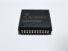 1X TL16C450FN Texas Instruments Single UART Without FIFO PLCC-44 - $4.00