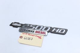 00-06 CHEVROLET SILVERADO 2500 HD DURAMAX DIESEL BADGE Q0857 image 8