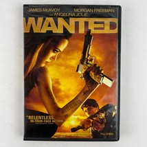 Wanted DVD Angelina Jolie, James McAvoy, Morgan Freeman - £7.11 GBP