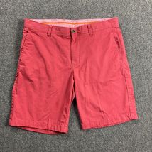 Tommy Bahama Shorts Men&#39;s 35 Red Casual Chino Cotton Blend Adults - $23.71 CAD