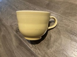 Vintage Yellow Fiesta Ware Fiesta Homer Laughlin Coffee - Tea  Cup Mug - $12.82