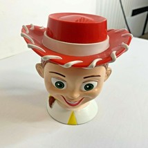 Toy Story Jessie Cup Mug Flip Top Lid Hard Plastic Disney Cow Girl  - £10.84 GBP
