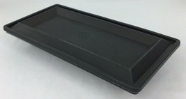 Vintage Tupperware Get Together Serving Container Tray Buffet #1380-4 Smoke EUC - £13.44 GBP