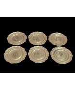 Set Of 6 American Historical Replica Co. 6&quot; Pewter Plates - $67.84 CAD