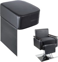 Barber Beauty Salon Spa Equipment Black Salon Booster Seat Cushion For C... - £33.17 GBP