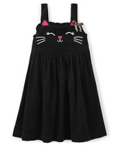 NWT Gymboree Toddler Girls Size  2T 6 Black Cat Corduroy Jumper NEW - £15.14 GBP