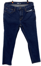 Old Navy Jeans Mens Size 34x30 Blue Slim Built-In-Flex Tough Denim Dark Wash - £10.89 GBP