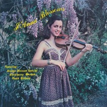 J&#39;ANNA JACOBY Blossoms LP 1978 Fiddle Prodigy Bluegrass Vitamin String Quartet - £15.96 GBP