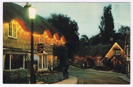 Postcard The Old Village Shanklin At Night Isle Of Wight UK - £3.11 GBP