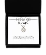 Nice Wife Gifts, I Will Promise You a Really Beautiful Tomorrow Filled with, Wif - £39.01 GBP