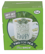 Genuine Sloth Fred TWO FOR TEA Infuser and Mug Gift Set Slow Brew Sloth - $19.78