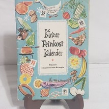 Kleiner Feinkost Kalender Vintage German recipe booklet - $14.85