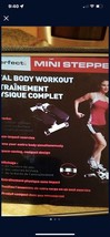 Perfect Mini Stepper Aerobics exercise, gym, total body Workout With Bands - £59.71 GBP