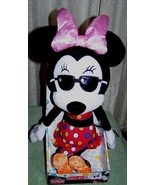 Disney Minnie Mouse with Sunglasses 18&quot; Plush New - £13.03 GBP