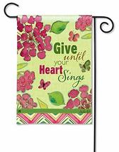 Heart Sings Garden Flag 12.5 x 18 Inches - $14.85