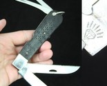 vintage pocket knife MYSTERY KNIFE 4 blade DIAMOND LOGO - $49.99
