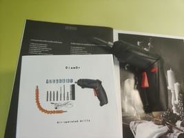 DiamDr Air-operated power drills,Comprehensive Accessory Kit image 4
