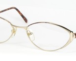 Vintage Ulliana Design UL-135 C2 GOLD UNIQUE EYEGLASSES GLASSES FRAME 52... - $56.91