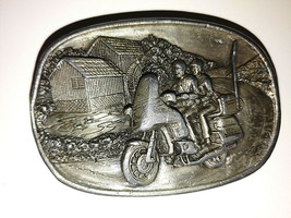 Vintage Brass Belt Buckle from 1984 Bergamot Brass Works N149 Made in US... - $12.95