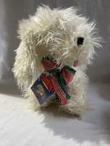 The Gingham Dog and The Calico Cat 1990 Plush Stuffed Poodle Xmas Story has TAGS - $19.75