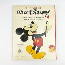 Art of Walt Disney Mickey Mouse Magic Kingdom Christopher Finch 1975 Boo... - $14.99