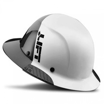 Lift Safety HDF-50C19WC Dax 50/50 Carbon Fiber Full Brim Hard Hat White-... - £138.06 GBP