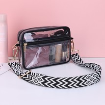 PVC Transparent Ladies Handbags Stadium Approved Women  Bag Fashion Casual Water - £51.14 GBP